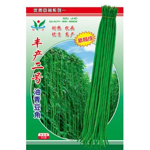 广州阳兴 丰产二号油青豆角种子 耐热 优质 抗病 高产 豆角种子 30克装