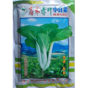 深圳范记 高禾赤叶小白菜种子 抗病 耐高温 产量高 小白菜种子 400克装