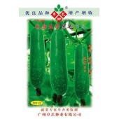 广州卓艺 长身5号黑毛节 早熟 深绿色 长15-17厘米 肉质嫩滑 味甜 耐寒性强 节瓜种子 20克装