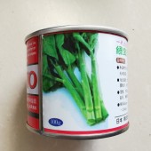 广东广良公司 绿宝芥兰种子 白花种 播种后45-50天收获 主茎重100-150克 芥兰种子 100克装
