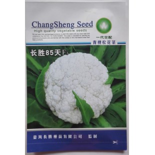 台湾长胜 长胜85天F1青梗松花菜种子 耐寒耐湿 生长强健 产量高 松花菜种子 10克装