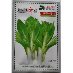 湖南湘妹籽 湘苔一号白菜苔种子 早熟 杂交一代 耐高温 产量高 白菜苔种子 10克装