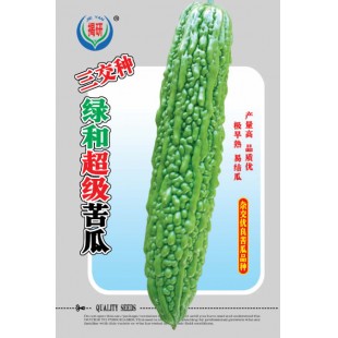 揭阳农友 揭研三交种绿和超级苦瓜种子 极早熟 抗病能力强 丰产型品种 苦瓜种子 10克装