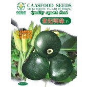 中国农科院 世纪明珠西葫芦种子  瓜色黑绿光亮 丰产性好 抗病性强  西葫芦种子 10克装