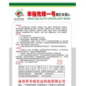 连州丰裕 丰裕先锋一号紫红长茄种子 抗病高产 果形美观 高温不变色商品性优 后期不易变短 茄子种子 5克装