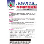 连州丰裕 东莞翠绿45天四季油青甜菜心种子 齐花 耐湿 耐热 抗病性强 菜心种子 15克装