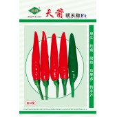 广州绿霸 天箭单生朝天椒种子 单生 抗病 耐热 结果多 特丰产 辣椒种子 5克装