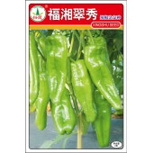 湖南兴蔬 福湘翠秀种子 早熟 微辣 韧性好 辣椒种子 8克装