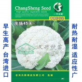 厦门文兴 庆扬45天 青梗松花菜种子 花型美观 品质超群 市场流行 花椰菜种子 10克装
