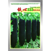 广东粤蔬 铁心333杂交冬瓜种子 广东农科院选育 细长 空腔小 直径22cm 冬瓜种子 15克装