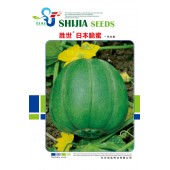 长沙世佳种业 日本脆蜜甜瓜种子 早熟 卵形 皮薄 绿色 甜瓜种子 5克装
