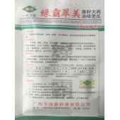 广州绿霸 绿霸翠美黑籽大肉油绿苦瓜种子 抗病 油绿 丰产 耐热 耐湿 生长势强 苦瓜种子 25克装