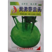 广州蔡远 天津芥兰头种子 中熟品种 不易抽苔 球茎扁圆形 亩产2000公斤 芥兰头种子 15克装