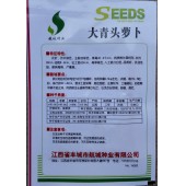 大青头萝卜种子 抗逆性强 耐病毒病 产量高 萝卜种子 20克装