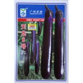 广州亚蔬 天龙八号紫红茄种子 颜色特别鲜亮 耐储耐运 果条深紫 亮丽 果肉细嫩 紫红茄种子 1000粒装