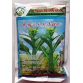 广州广南 中南60天尖叶甜菜心种子 早熟 粗条尖叶油青 生长快 产量高 菜心种子 400克装