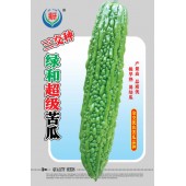 揭阳农友 揭研三交种绿和超级苦瓜种子 极早熟 抗病能力强 丰产型品种 苦瓜种子 10克装