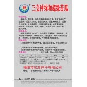 揭阳农友 揭研三交种绿和超级苦瓜种子 极早熟 抗病能力强 丰产型品种 苦瓜种子 10克装