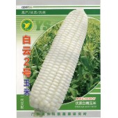 广东粤蔬 白云二号糯玉米种子 广东农科院选育 籽粒纯白 2月-10月适播 玉米种子 200克装