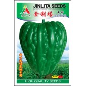 清远兴华 金利塔黑籽大顶苦瓜种子 早熟 雌花多 结果力特强 出口基地专用优秀品种 苦瓜种子 10克装