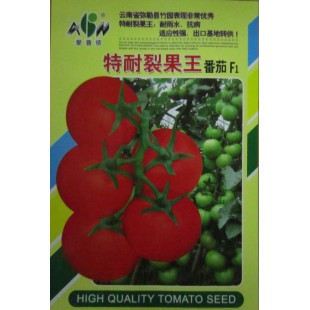 广东爱普农 特耐裂果王番茄种子 早熟性好 抗病毒病 早晚疫病 耐裂果 肉厚 果实坚硬 亩产可达 30000斤 番茄种子 5克装