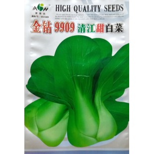 广东爱普农 金钻9909清江白菜种子 生长快速 耐热 耐寒 耐湿 高产 株形美观 品质特优 青江白菜种子 400克装