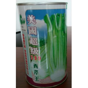 广东爱普农 美国399西芹王种子 低温条件生长较快 抗病 品质好 生长势强 株高约70厘米 叶色绿 西芹种子 40克装