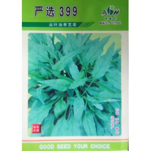 广东爱普农 严选399尖叶青苋菜种子 中早熟 淡绿色 白梗 快大 适应高温湿润气候种植 苋菜种子 200克装