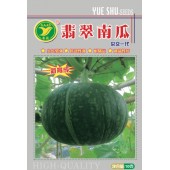 广东粤蔬 翡翠南瓜种子 广东省农科院出品 皮绿色 肉色橙黄 单瓜重约1.5公斤 南瓜种子  10克装