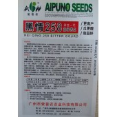 广东爱普农 黑情258油绿苦瓜种子 黑籽 中早熟 连续采收能力强 植株不易早衰 采收期长 产量特丰 是绿色苦瓜中的精品 苦瓜种子 10克装
