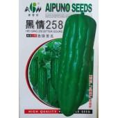 广东爱普农 黑情258油绿苦瓜种子 黑籽 中早熟 连续采收能力强 植株不易早衰 采收期长 产量特丰 是绿色苦瓜中的精品 苦瓜种子 10克装