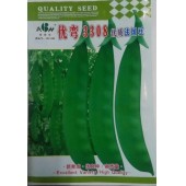 广东爱普农 优弯3308 法国荷兰豆种子 改良 中早熟 高抗白粉病 夹长10-12厘米 荷兰豆种子 400克装