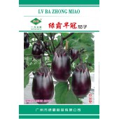 广州绿霸 绿霸早冠圆茄种子 早熟 果实卵圆形 结果率高 口感好 耐储运 茄子种子 1000粒装