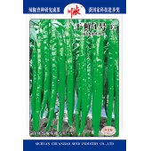 四川川椒 干鲜4号辣椒种子 深绿色长线椒品种 早中熟  果形顺直 味辣 一般亩产3500kg 辣椒种子 8克装