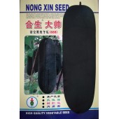 广州大有 合生大帅冬瓜种子 墨绿色瓜皮 表皮光滑 抗病性逆性强 瓜长55-70cm 最大单瓜可达20kg 耐储运 冬瓜种子 10克装