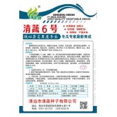 清远清蔬 清蔬6号杂交铁心冬瓜种子 果实圆柱炮弹形 肉质致密 果长可达75-85厘米左右 转黑快 空腔小 10克装 铁心冬瓜种子