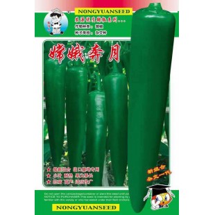 广东农源 嫦娥奔月 中早熟 小叶 抗病 高产 耐热 而贮运 适应南北各省栽培 5克装 辣椒种子