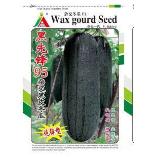 清远清蔬 澳利塔 黑先锋95黑皮冬瓜 15克装 冬瓜种子